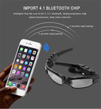 Sunglasses with Built - in Bluetooth Earphones and Mic & *** Free Bag *** - Ripe Pickings