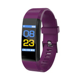 The 115 Plus Smart Watch with HR & BP Monitor, Call & MSG Notifications (similar to Fitbit Alta) - Ripe Pickings