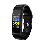 The 115 Plus Smart Watch with HR & BP Monitor, Call & MSG Notifications (similar to Fitbit Alta) - Ripe Pickings
