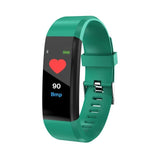 The 115 Plus Smart Watch with HR & BP Monitor, Call & MSG Notifications (similar to Fitbit Alta) - Ripe Pickings
