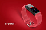 The 115 Plus Smart Watch with HR & BP Monitor, Call & MSG Notifications (similar to Fitbit Alta) - Ripe Pickings