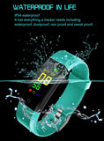 The 115 Plus Smart Watch with HR & BP Monitor, Call & MSG Notifications (similar to Fitbit Alta) - Ripe Pickings
