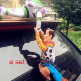 Toy Story 4 Woody, Buzz Lightyear and Jessie Plush Toys to stick in cars and house windows - Ripe Pickings