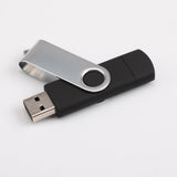 USB Flash Drive 32G + USB 2.0 Micro USB - Caps on Both Ends for Computers and Android Devices - Ripe Pickings