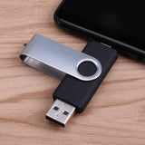 USB Flash Drive 32G + USB 2.0 Micro USB - Caps on Both Ends for Computers and Android Devices - Ripe Pickings
