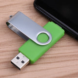USB Flash Drive 32G + USB 2.0 Micro USB - Caps on Both Ends for Computers and Android Devices - Ripe Pickings