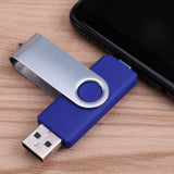 USB Flash Drive 32G + USB 2.0 Micro USB - Caps on Both Ends for Computers and Android Devices - Ripe Pickings