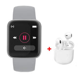 Y68S Macaron Smart Watch + Air Pro 4 TWS Wireless Earbuds & Charger Case - Ripe Pickings