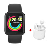 Y68S Macaron Smart Watch + Air Pro 4 TWS Wireless Earbuds & Charger Case - Ripe Pickings