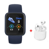 Y68S Macaron Smart Watch + Air Pro 4 TWS Wireless Earbuds & Charger Case - Ripe Pickings